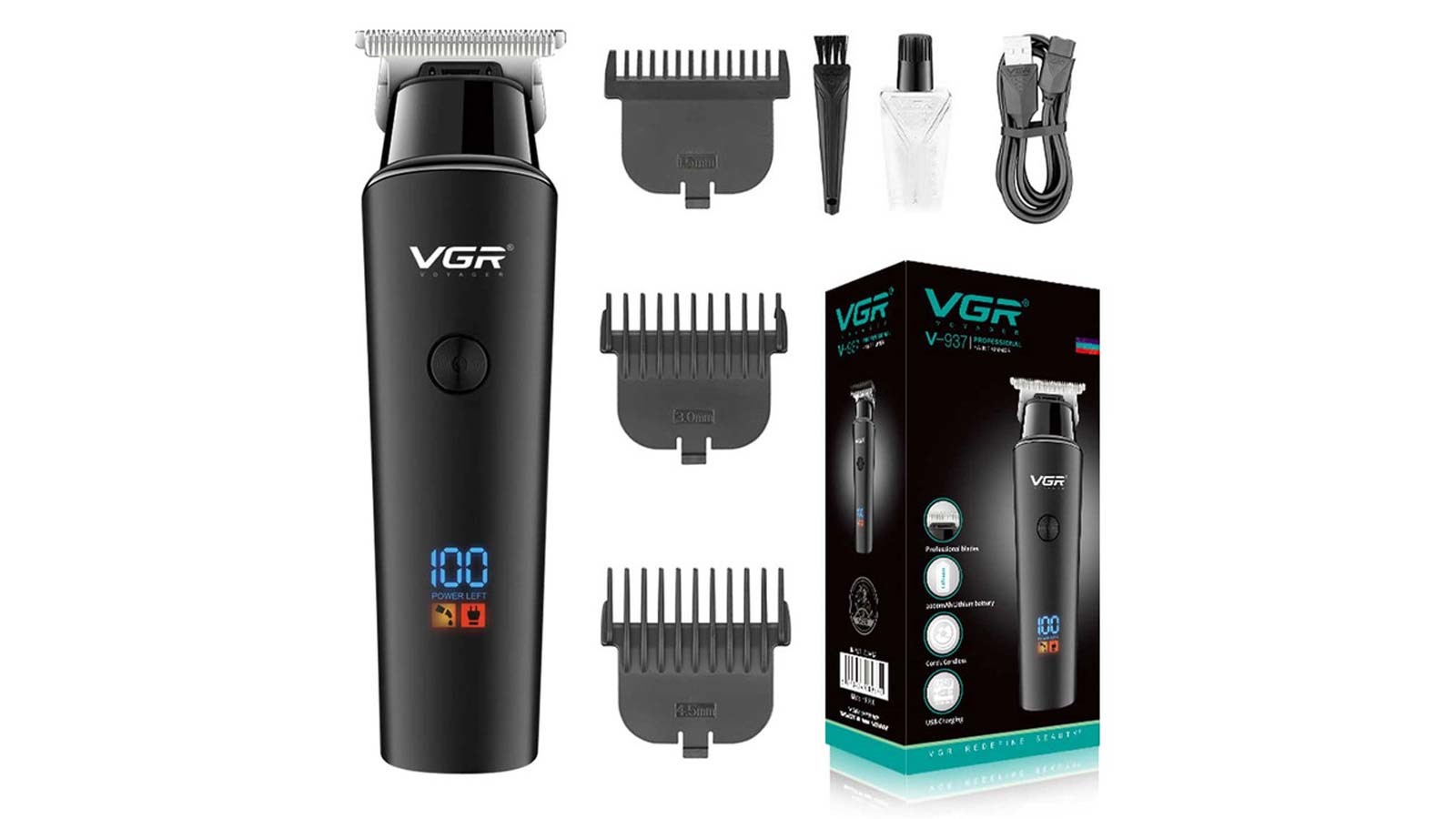 ماشین اصلاح سر و صورت وی جی ار مدل 937